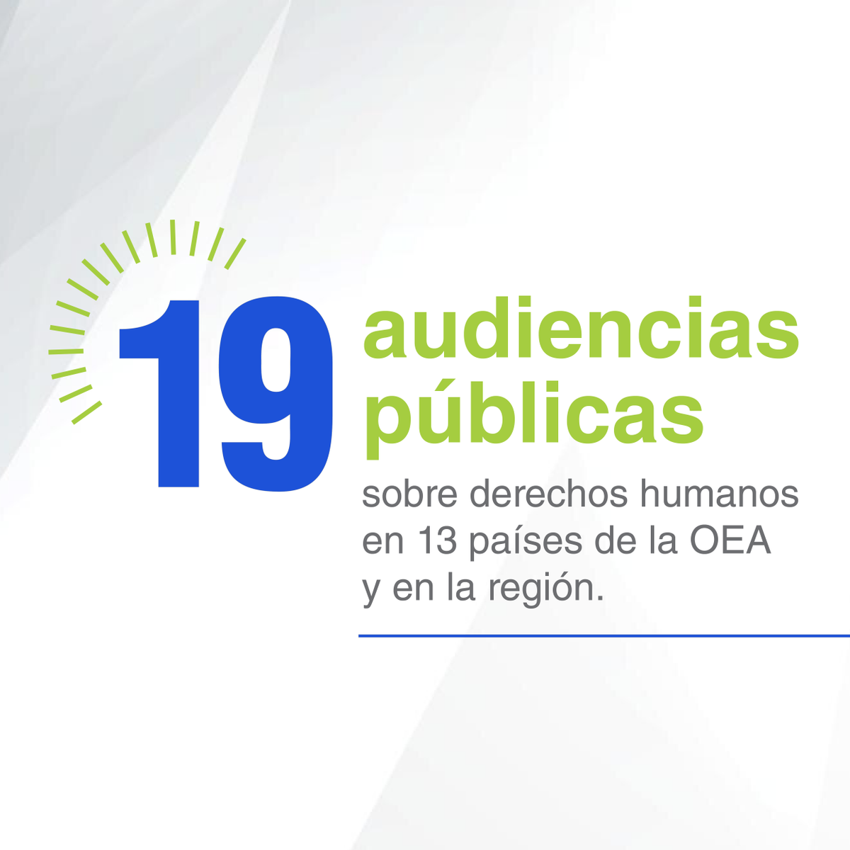CIDH's tweet image. ¿Quieres conocer los temas de las 19 audiencias públicas que inician mañana 21 de julio?
Consulta el calendario para conocer los asuntos actuales y prioritarios sobre #DerechosHumanos en las Américas que se abordarán durante el #193PeríodoCIDH.
📆 Regístrate para verlas en…