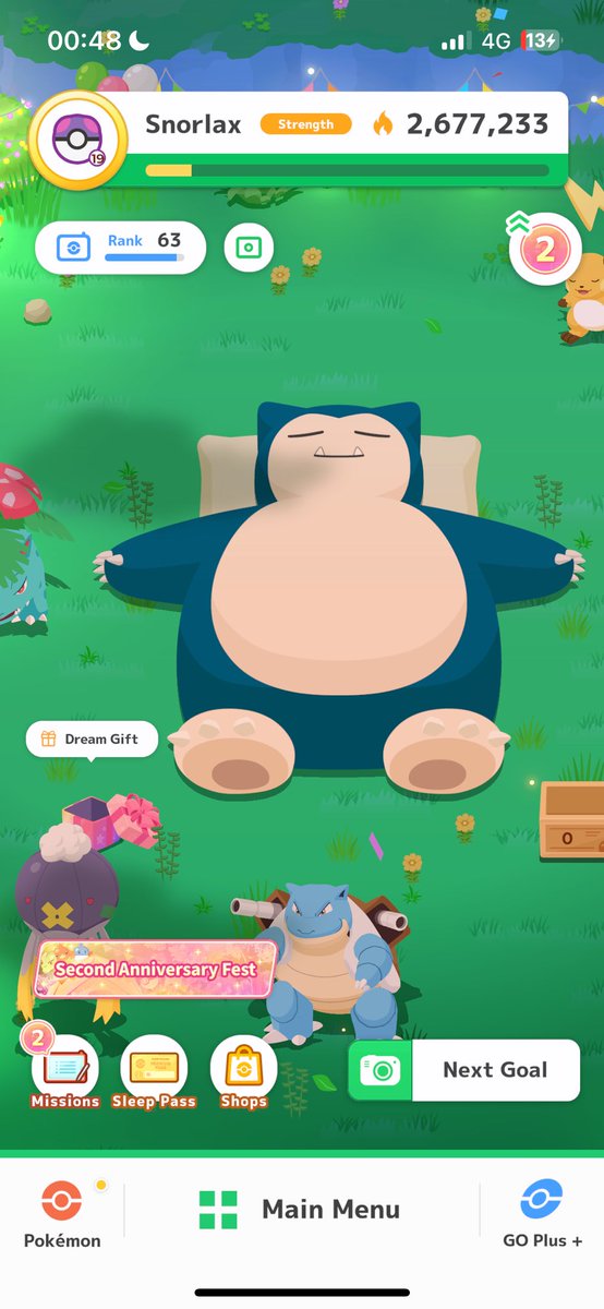 Level 19! Let’s go! #PokemonSleep2nd! #PokemonSleep