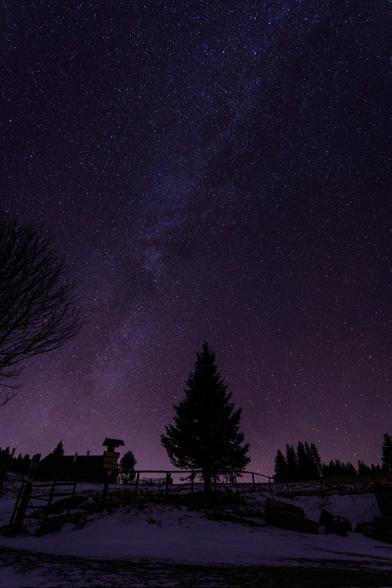 uhd2020's tweet image. Beautiful Starry night from Austria