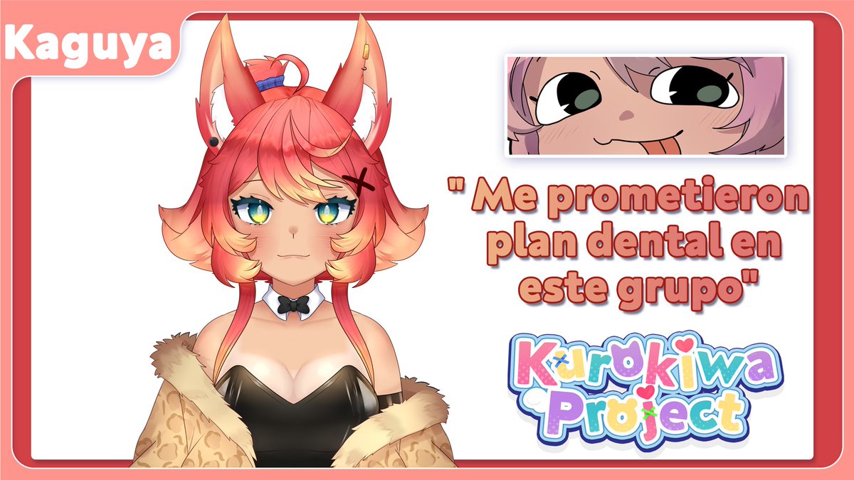 Kurokiwa☆Project (@kurokiwaproject) on Twitter photo ⭐¡Otro día y otra linda presentación en KurokiwaProject! 🌟
Ahora es turno de nuestro compañero, que tiene plan dental en el grupo 🦷¡Bienvenido <a href="/Kaguyatriste/">Etsirt Ayugak</a>!, Esperamos que tengas una linda experiencia😁🩵
¡Aún quedan mas presentaciones, queden atentos!🐈
#Kurokiwa #VtuberES ⭐¡Otro día y otra linda presentación en KurokiwaProject! 🌟
Ahora es turno de nuestro compañero, que tiene plan dental en el grupo 🦷¡Bienvenido <a href="/Kaguyatriste/">Etsirt Ayugak</a>!, Esperamos que tengas una linda experiencia😁🩵
¡Aún quedan mas presentaciones, queden atentos!🐈
#Kurokiwa #VtuberES