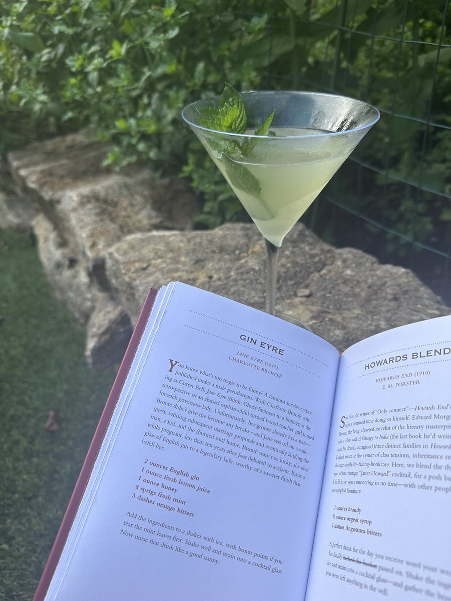 Lifelong friend brings over a gift last night - perfecto 👍 (name of cocktail book “Tequila Mockingbird”)