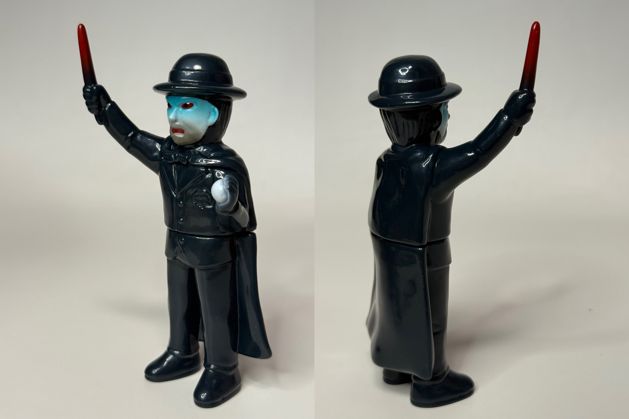 MAT ブラックエンド & ミニ・ブラック指令　メディコム・トイ　怪獣大決戦 MEDICOM TOY - MAT(MONSTER ART TOY)シリーズ ブラックエンド