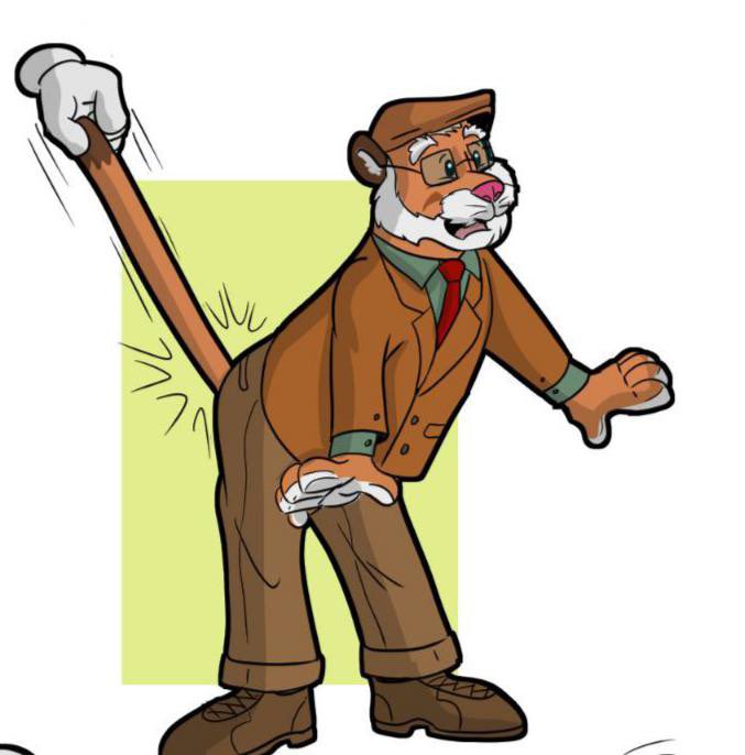 If you come across this post, post a picture of your sona not smiling