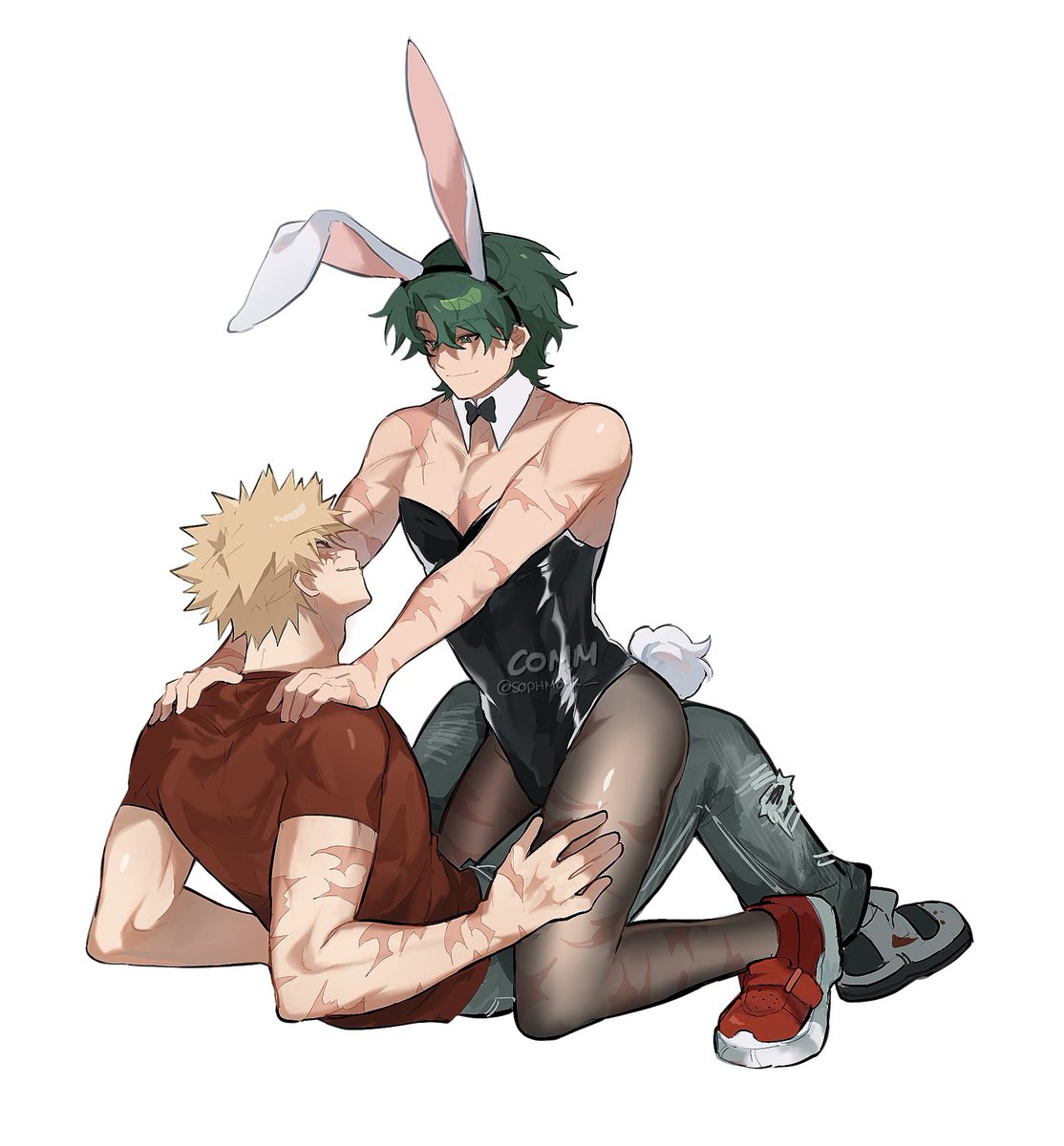 SophiaMohr1's tweet image. Comm BKDK 🗣️‼️💚🧡 for @/spicyshewolf (ig) 
#bkdk 
#BNHA #bakudeku