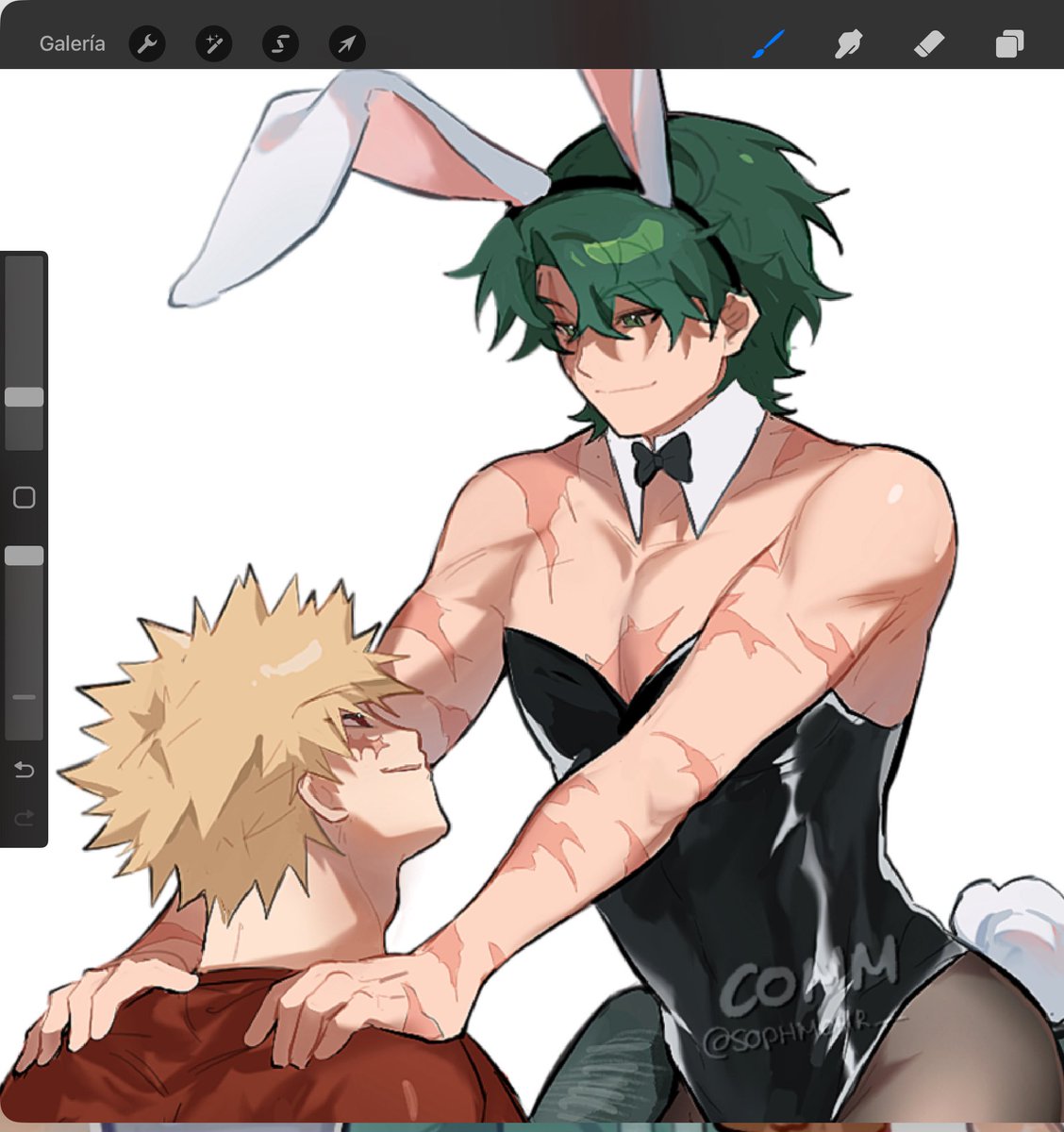 SophiaMohr1's tweet image. Comm BKDK 🗣️‼️💚🧡 for @/spicyshewolf (ig) 
#bkdk 
#BNHA #bakudeku