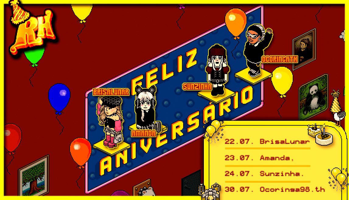 Mais uma semana começando por aqui e, com ela, mais aniversariantes incríveis na nossa RH!

Parabéns a cada um que sopra velinhas essa semana que a vida seja leve, cheia de sonhos realizados e muitos sorrisos no caminho. Vocês fazem a diferença todos os dias! 💙💛