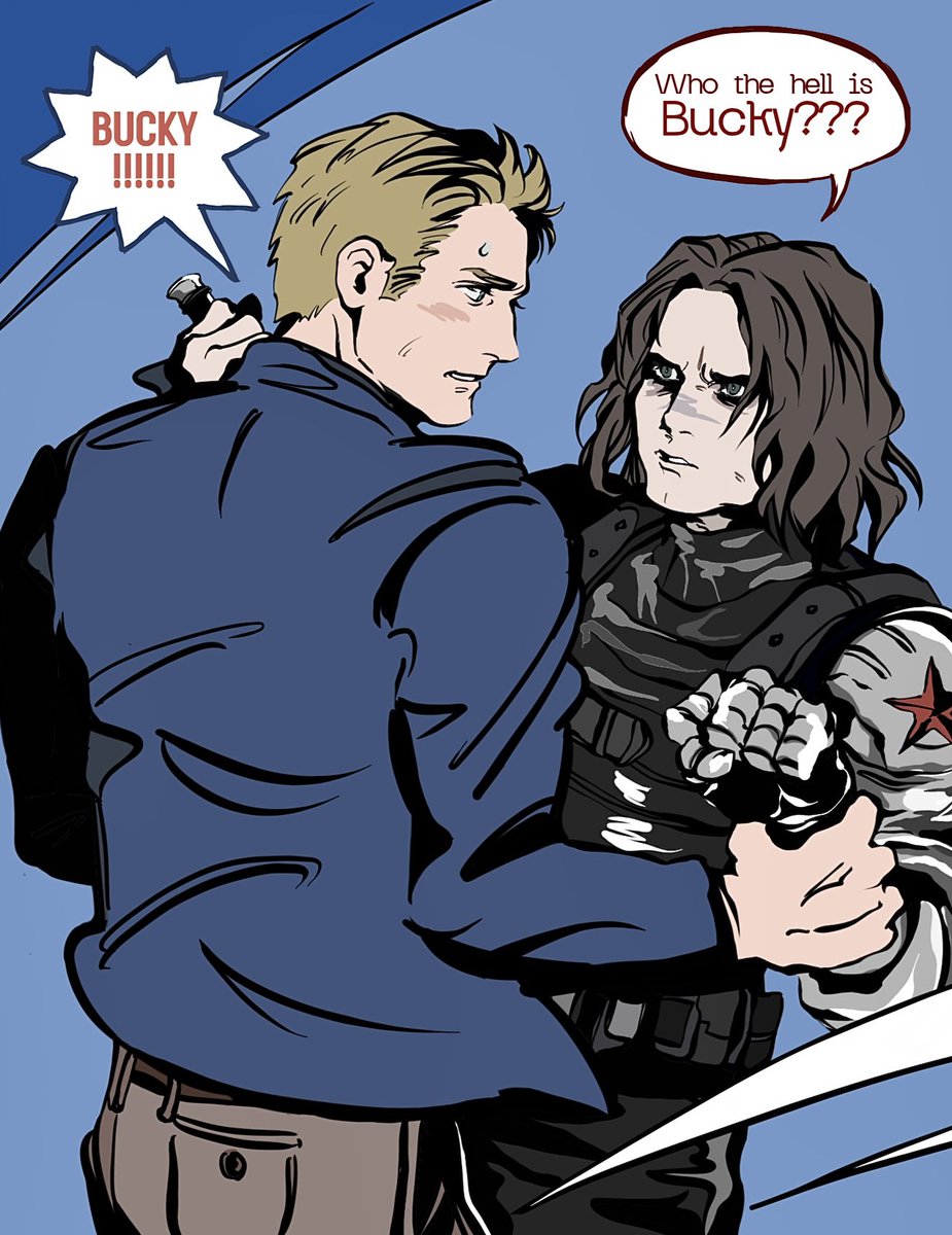 ZuoJv's tweet photo. A tribute to the classics clip
Sure is
Every time during the scene I had goose bumps all over
#stucky #CaptainAmerica #fanart #illustration #BuckyBarnes #SteveRogers #CaptainAmerica2 https://t.co/PUoC5M7mC8