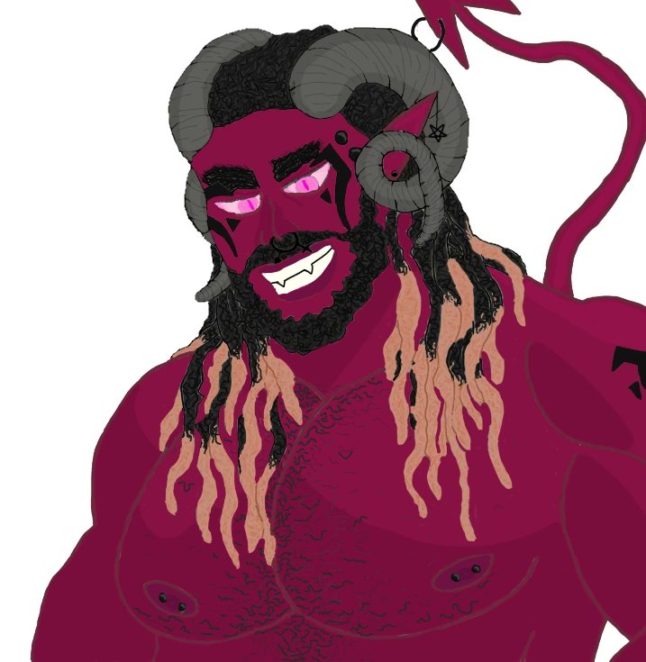 AttacusTau's tweet photo. Time to introduce my Incubus OC. Welcome Yetzerhara Alivel Akaniv! 😈❤️✨️
#BaraStyle #ocs #Incubus #Bara #digitalart https://t.co/MUZZSEQIOT