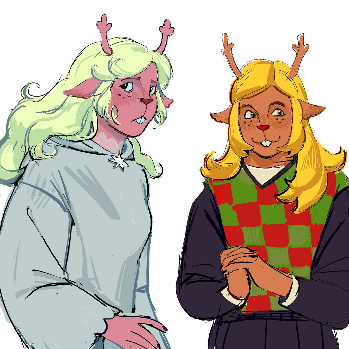 moremundi's tweet image. noelle holiday i hope not a single bad thing happens to you ever
#deltarune