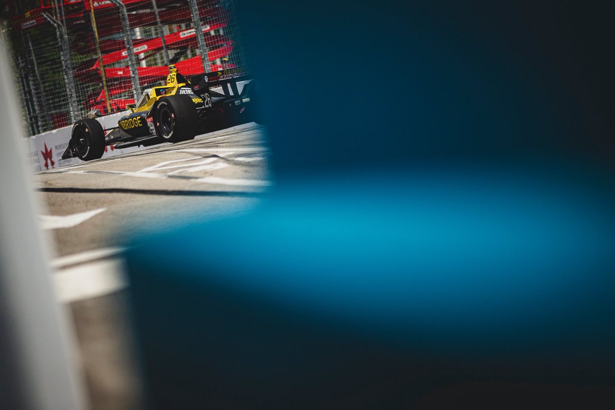 ColtonHerta's tweet image. Wild old show on the streets! Was pushing hard for a podium at the end but happy to come home P4. Pumped to get out to @WeatherTechRcwy this week! 🤘
#INDYCAR