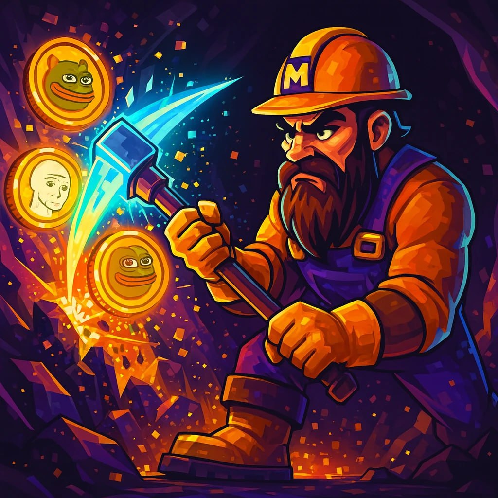 Crypto__Father's tweet image. ๐ฅ#MinerCoin is The first hold-to-earn memecoin on #Solana
โ๏ธThe #MINER works for you and mines #SOL memecoins for you ๐
๐ฐCa:
HaC7nzkSvRa4wJuHMGRb7WUmWKA167J3X5mfvvgHfqrY
๐ฆX: minercoin_meme