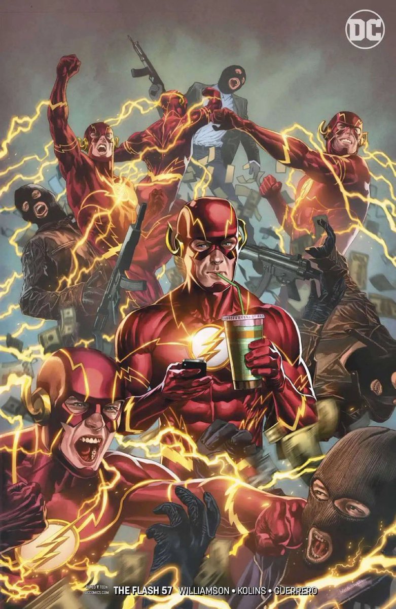 spongebobsloth's tweet image. i love when they showcase the flash’s speed by moments like these