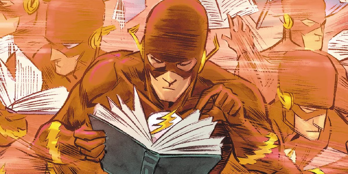 spongebobsloth's tweet image. i love when they showcase the flash’s speed by moments like these