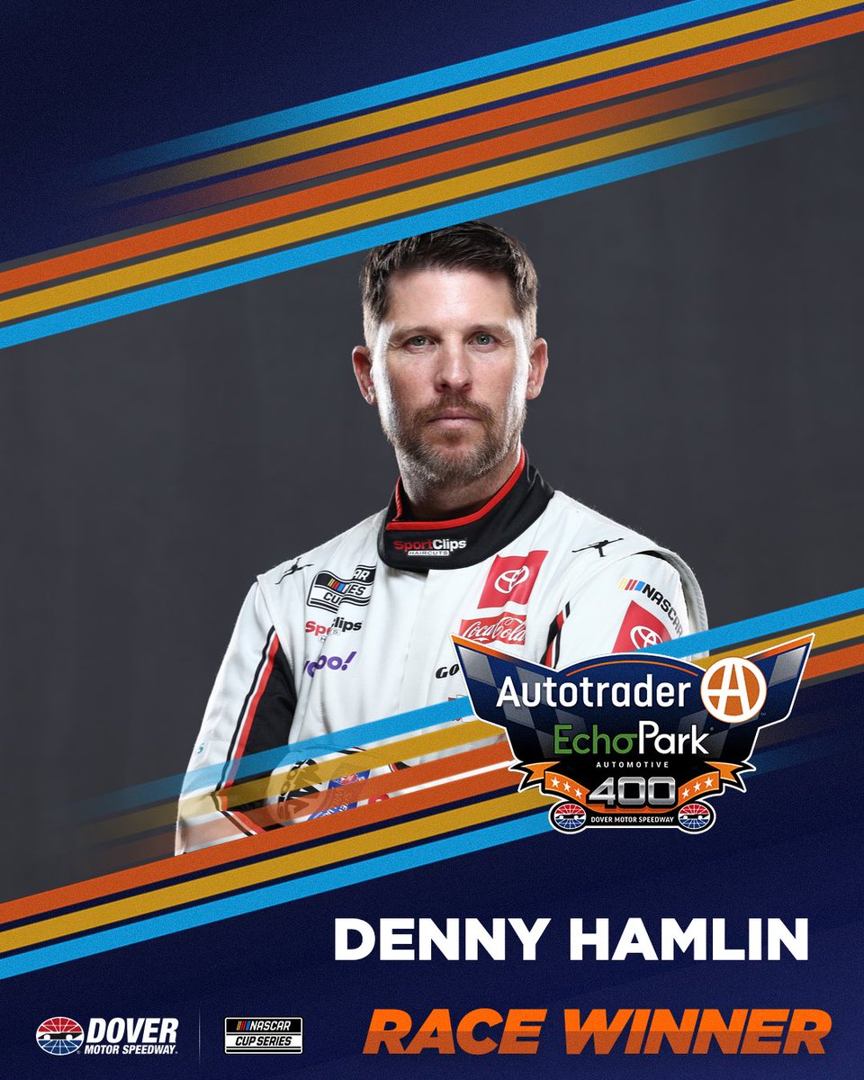 MonsterMile's tweet image. DENNY IN DOVER! 😤🏆
@dennyhamlin | #AutotraderEchoPark400