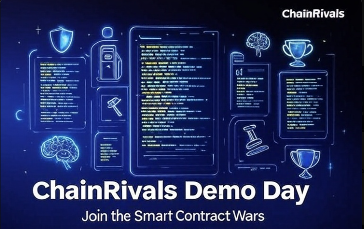 ChainRivals (@chain_rivals) on Twitter photo 🔒🎮 Join the #ChainRivals Demo Day!
See #Web3 gamification & #Blockchain & smart contract security in action with <a href="/kevin_isom54155/">Kevin Isom</a> & <a href="/chain_rivals/">ChainRivals</a> crew. Live demos, builder vibes, & blockchain fun! 🚀
📅 July 22, 8PM GMT+3
📍 G-Meet 👉 lu.ma/k9jf0w27 🔒🎮 Join the #ChainRivals Demo Day!
See #Web3 gamification & #Blockchain & smart contract security in action with <a href="/kevin_isom54155/">Kevin Isom</a> & <a href="/chain_rivals/">ChainRivals</a> crew. Live demos, builder vibes, & blockchain fun! 🚀
📅 July 22, 8PM GMT+3
📍 G-Meet 👉 lu.ma/k9jf0w27
