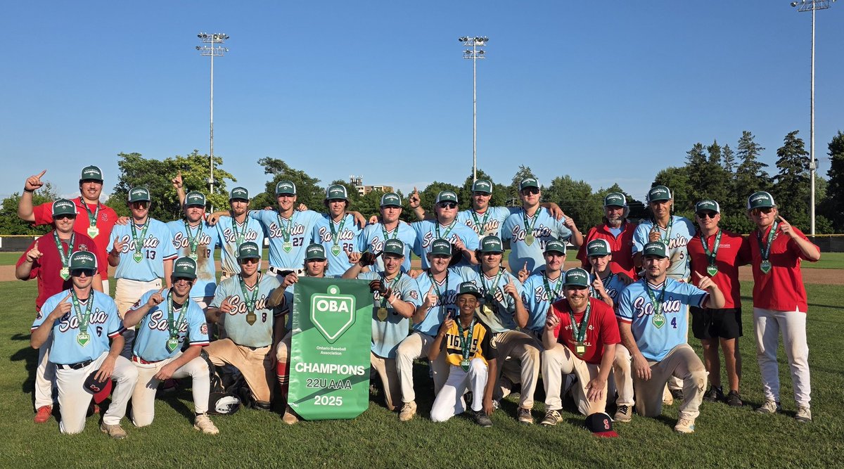 Your 2025 ONTARIO 22U AAA CHAMPIONS!!! ⚔️