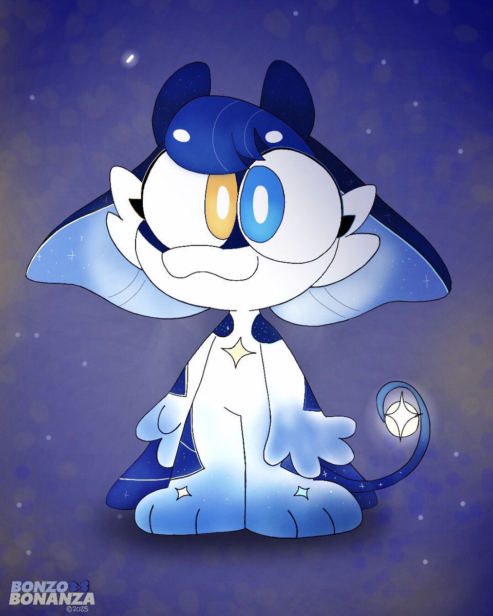 BonzoBonanza's tweet image. Another Manti gift art for @MantaDreams! ⭐️✨💫