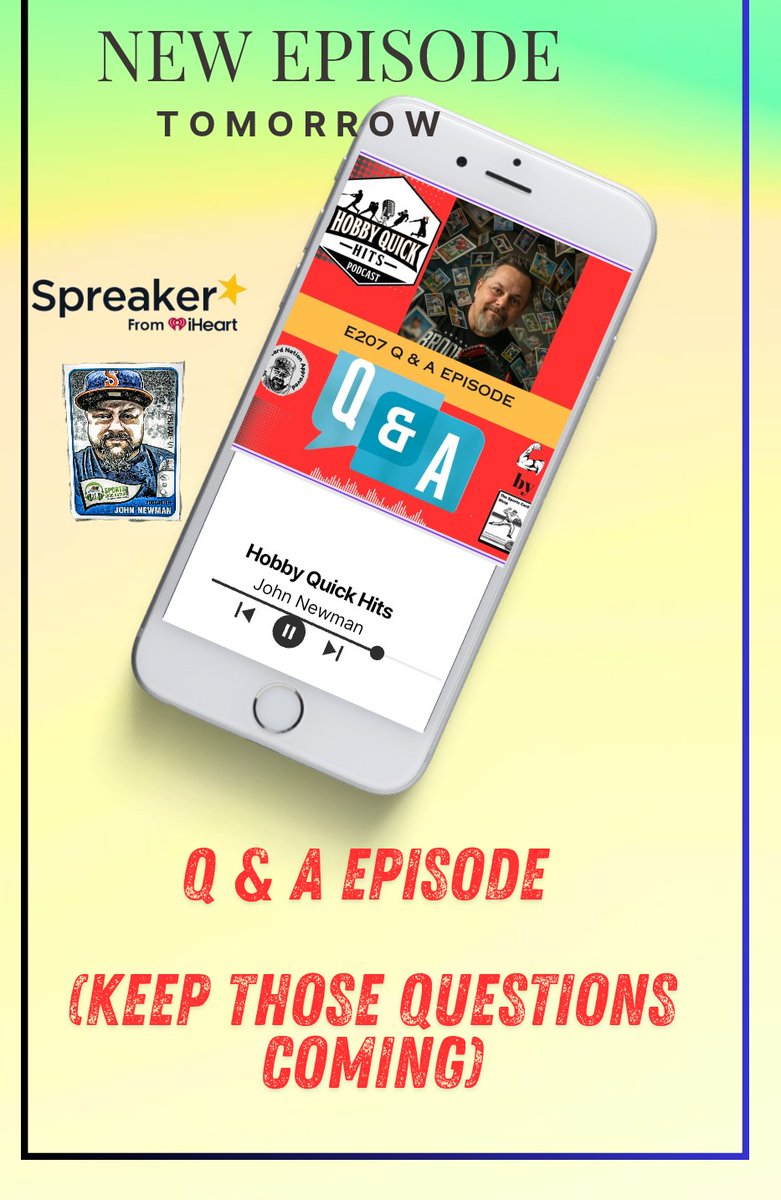 Sportscardnati1's tweet image. Tomorrow morning ...it's time for some Q & A #thehobby