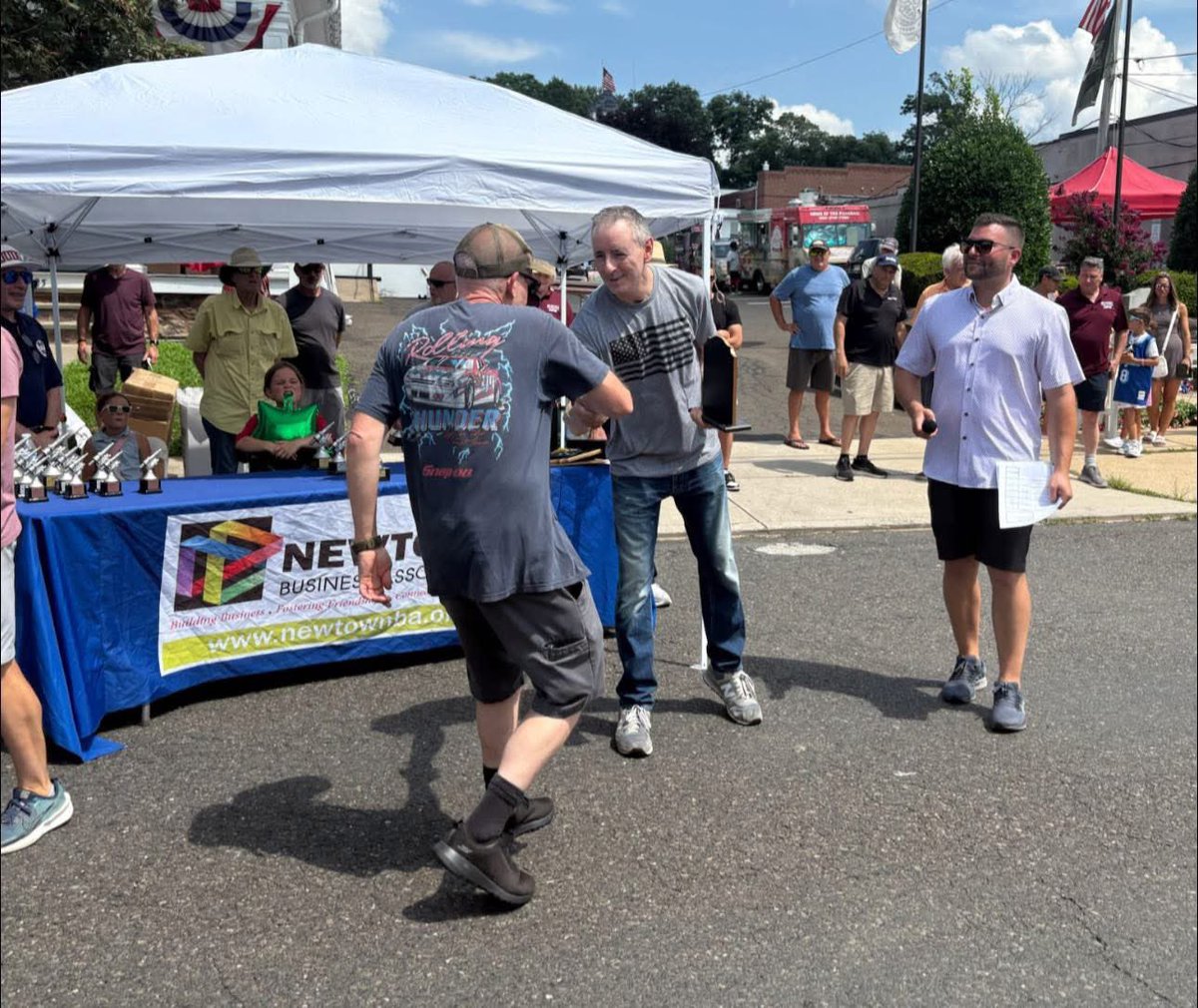 RepBrianFitz's tweet image. Every summer, the Newtown Business Association brings Historic State Street to life with the Antique & Classic Car Show—an afternoon of incredible cars, great conversations, and a true celebration of community.
Congratulations to this year's winner and all participants, and big…