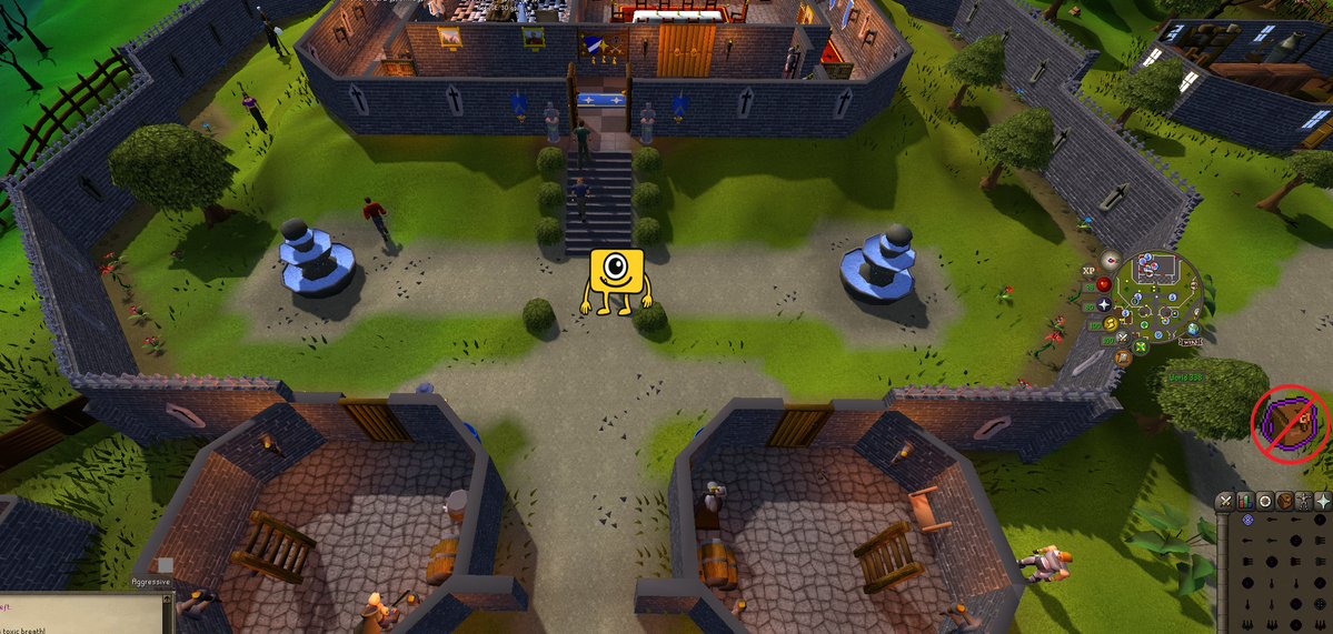 TeamLurky's tweet image. Lurky got liquidated and sent back to Lumbridge.
What's his next move?