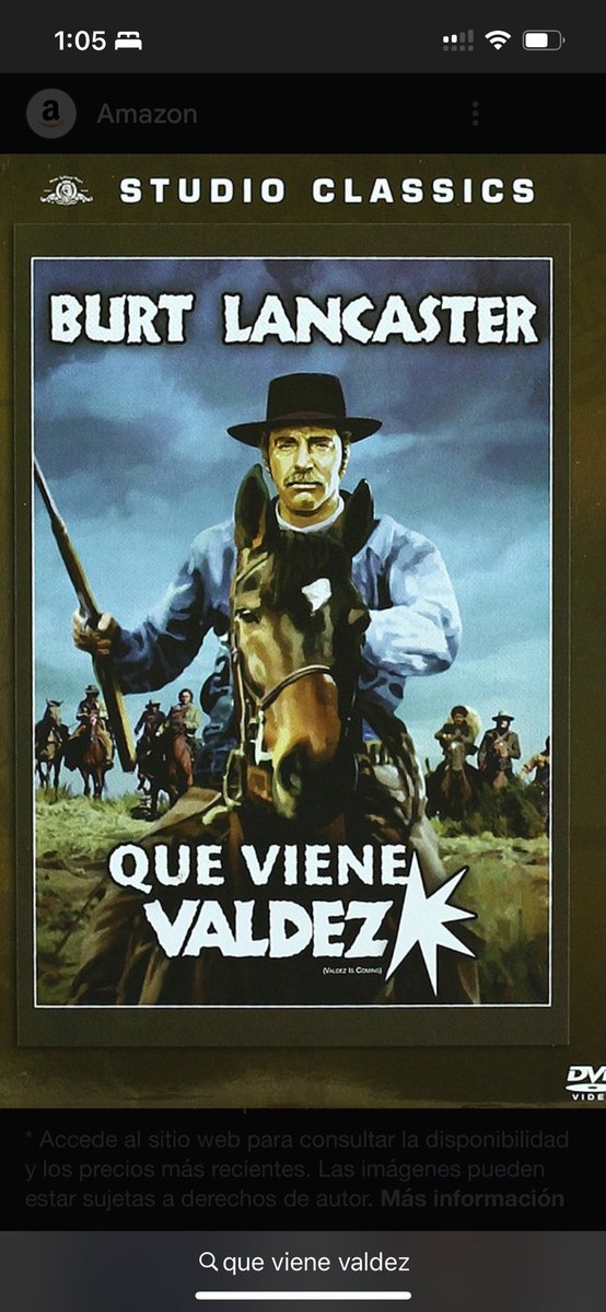 inglesroca's tweet image. #DomingoDeWestern Está semana un gran Lancaster, de los papeles más grandes que le recuerdo, y mira que los tiene buenos.
