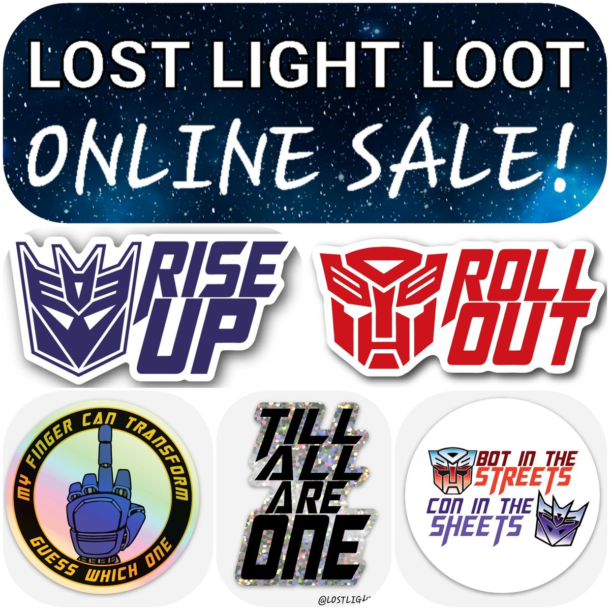 LostLightLoot's tweet image. LOST LIGHT LOOT
ONLINE SALE
HAPPENS TOMORROW!
HEAD ON OVER AND GIVE US A FOLLOW AT: KO-FI.COM/LOSTLIGHTLOOT
WE'VE GOT GLOW IN THE DARK ENAMEL PINS, BOOKS, WATERPROOF VINYL STICKERS, AND EPOXY RESIN COLOR SHIFT KEYCHAINS.
✨SEE YOU THERE!✨
TILL ALL ARE ONE!