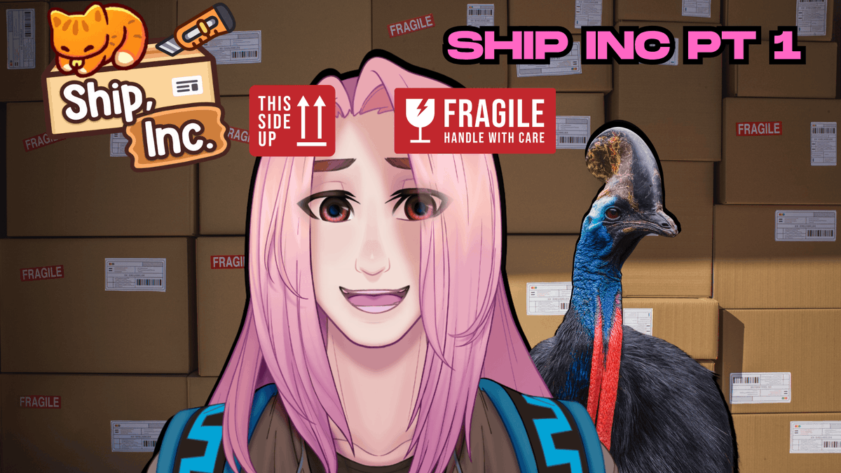 Sakutian's tweet photo. I tired out a game called Ship Inc and it is such a cute, cozy little game. Check out the link below if you want to see more pebbles.
#Vtuber #shipinc https://t.co/NVZbqyyDMX