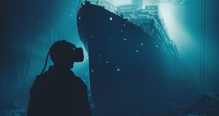 themontrealer's tweet image. Titanic: An Immersive Voyage will be docking in Montreal🚢
🛟Presenting a new approach to the fate of the celebrated liner through archives, immersive devices and virtual reality.
👉Learn more about this exhibit: themontrealeronline.com/elex
#Titanic #virtualreality #Montreal