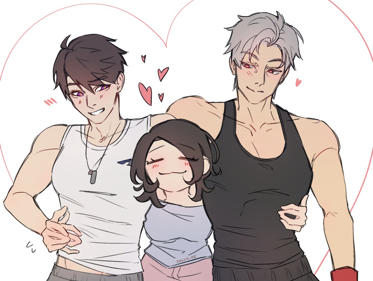 xialyn_ne's tweet image. this is what i think about each night before sleep, i love my husbands hihi
#Caleb #Sylus #LoveandDeepspace