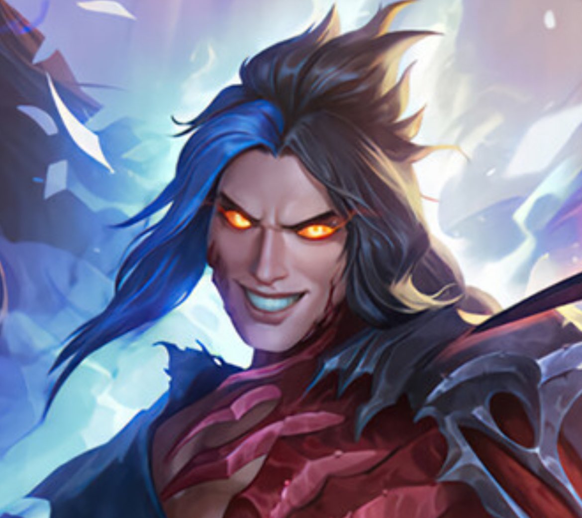 luxnoira's tweet image. when youre in a crazy grin with wide eyes competition but your opponents are jinx and shieda kayn from league of legends