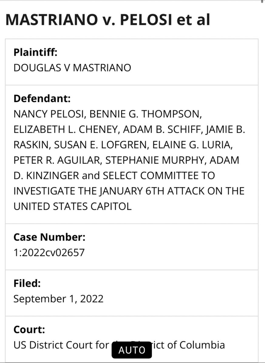 dougmastriano's tweet image. Media never reported. But I prevailed in this suit