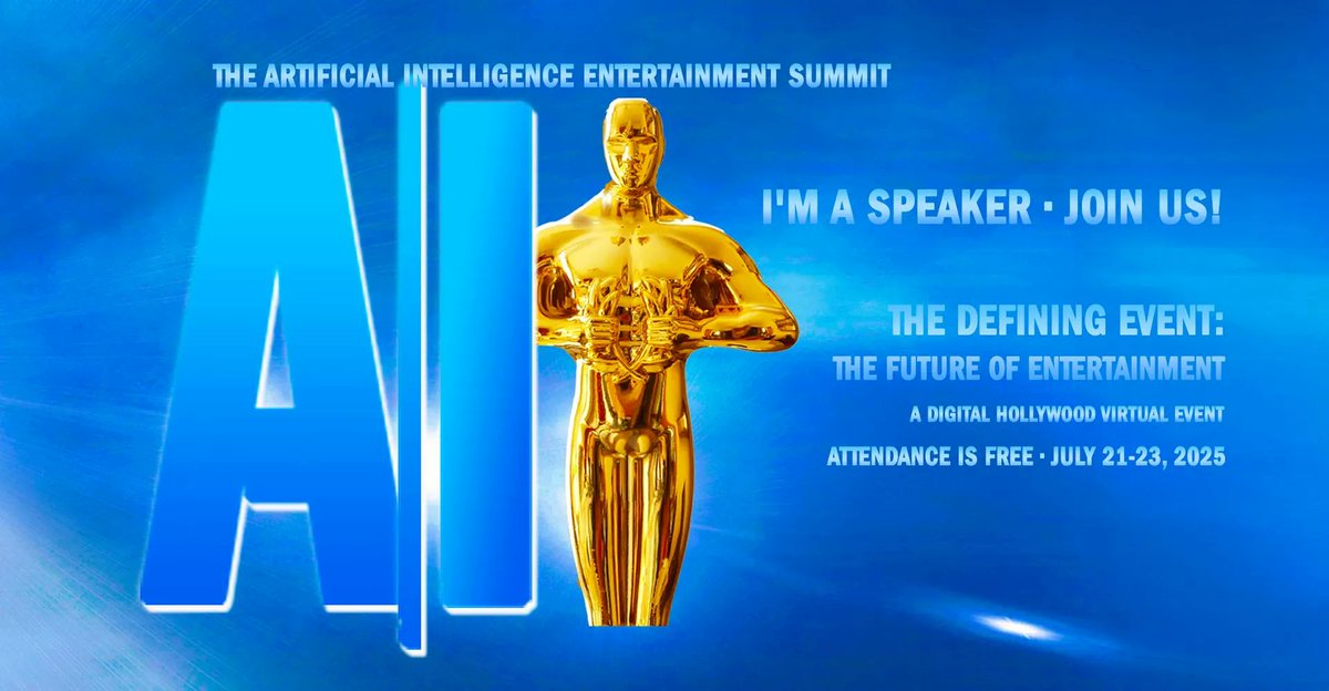 richrdxyz's tweet image. I'll be speaking at the Digital Hollywood event on The Luma AI Roundtable: AI and the Art of Next-Level Storytelling
Honored to join incredible creators and leaders in the AI filmmaking space:
@verenapuhm from @LumaLabsAI
@KeziaBarnett
@cfryant
Tim Scheuer
This Monday (US),…