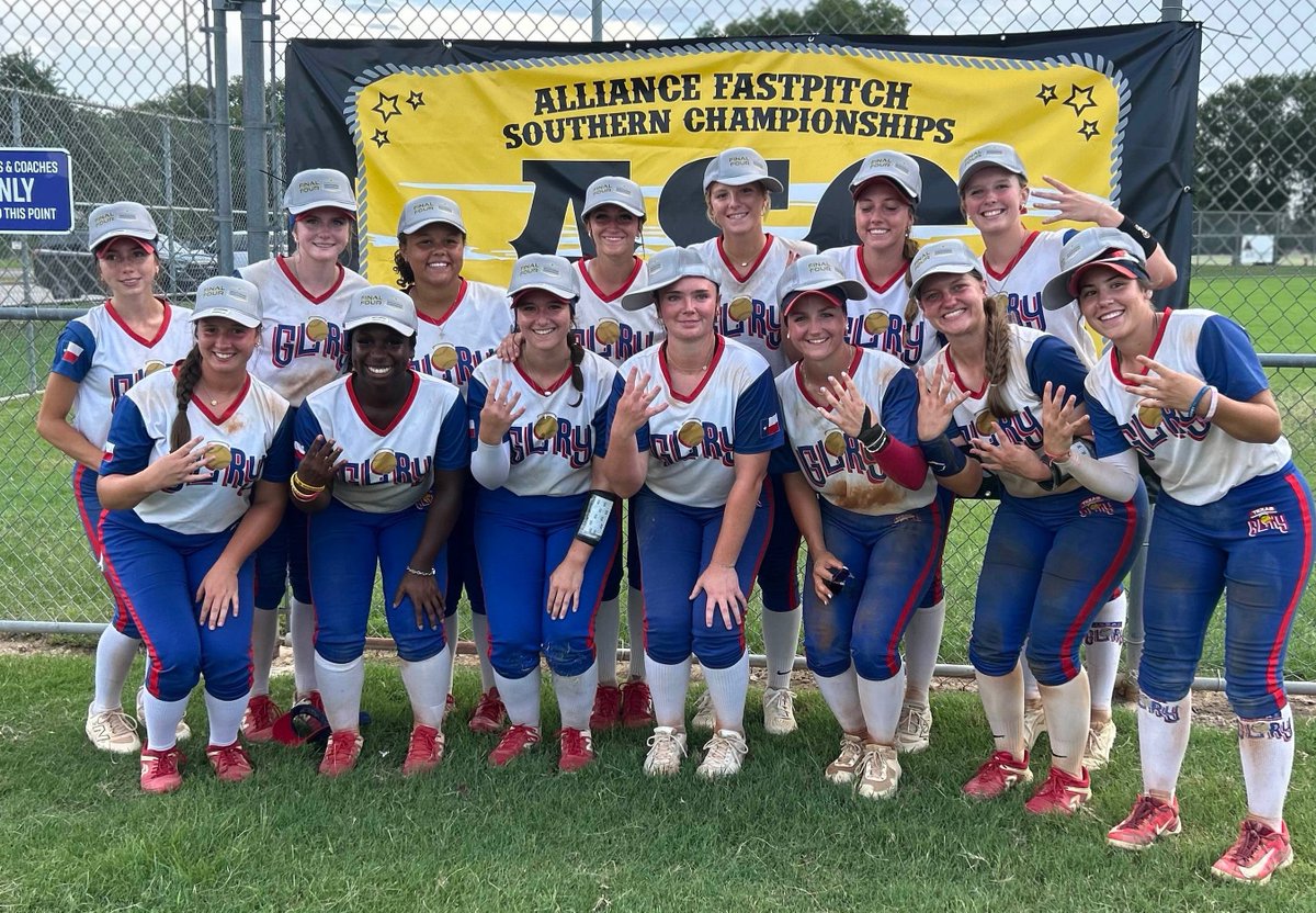 Texas Glory (@texasglory) on Twitter photo 18u Texas Glory (RWB) is 3rd at the 2025 18u Alliance Southern Nationals
tinyurl.com/fj9nr9ya
<a href="/thealliancefp/">The Alliance Fastpitch</a> @tflfastpitch <a href="/EastonFastpitch/">Easton Fastpitch</a> <a href="/RIPITSports/">RIP-IT</a> 18u Texas Glory (RWB) is 3rd at the 2025 18u Alliance Southern Nationals
tinyurl.com/fj9nr9ya
<a href="/thealliancefp/">The Alliance Fastpitch</a> @tflfastpitch <a href="/EastonFastpitch/">Easton Fastpitch</a> <a href="/RIPITSports/">RIP-IT</a>