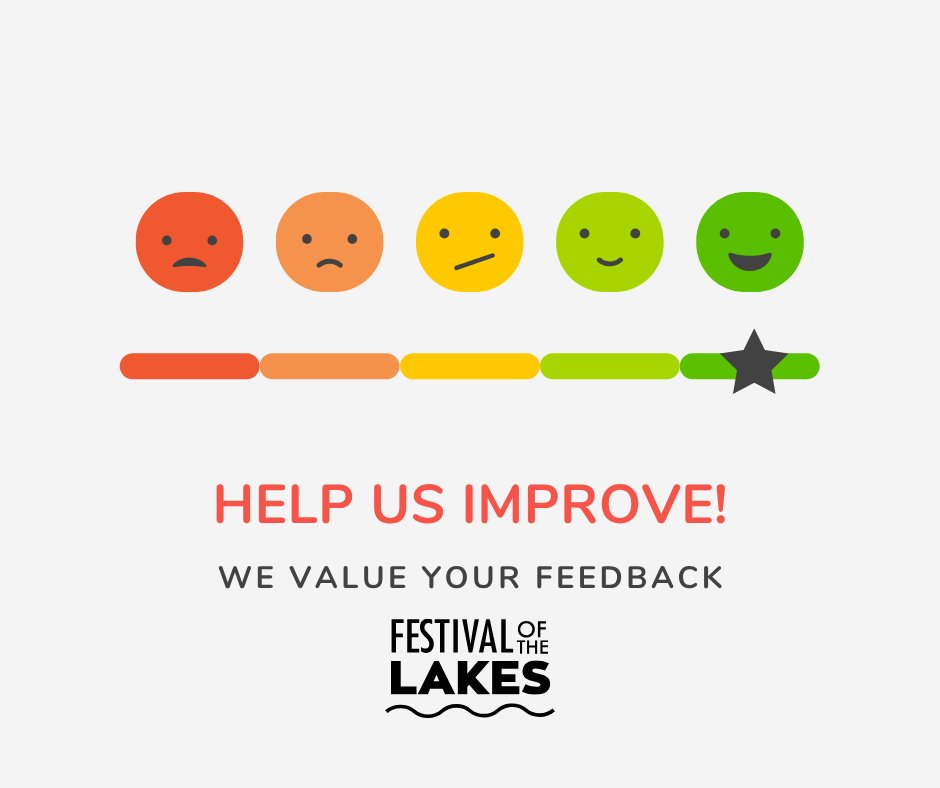 We value your feedback! Click the link and complete the survey for a chance to win a pair (2) of VIP Experience for one night of your choice at the 2026 Festival of the Lakes!
fotl22.questionpro.com/a/TakeSurvey?t…