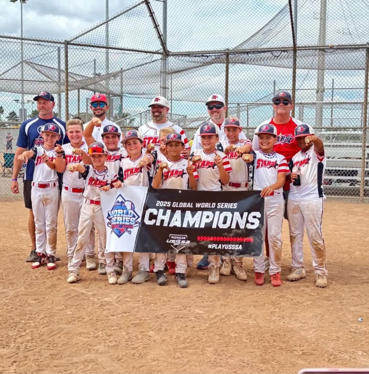 Congrats to our 9U Blue on winning the Global World Series Championship