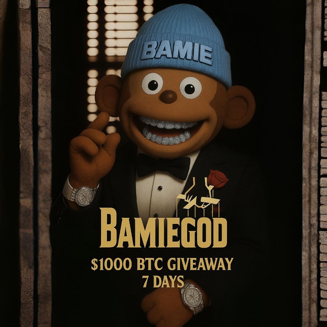 🚀 $1000 Bitcoin Giveaway 🚀

The BIGGEST BTC GIVEAWAY on Twitter!

Split between 2 winners – $500 each

Help <a href="/bamiegod/">Bamie</a> reach 20K followers in 7 days!

How to enter:
1️⃣ Follow <a href="/bamiegod/">Bamie</a> + <a href="/YogiWrld/">Yogis WRLD</a>
2️⃣ Like + RT
3️⃣ Tag 3 friends in the comments

Winners picked July 28