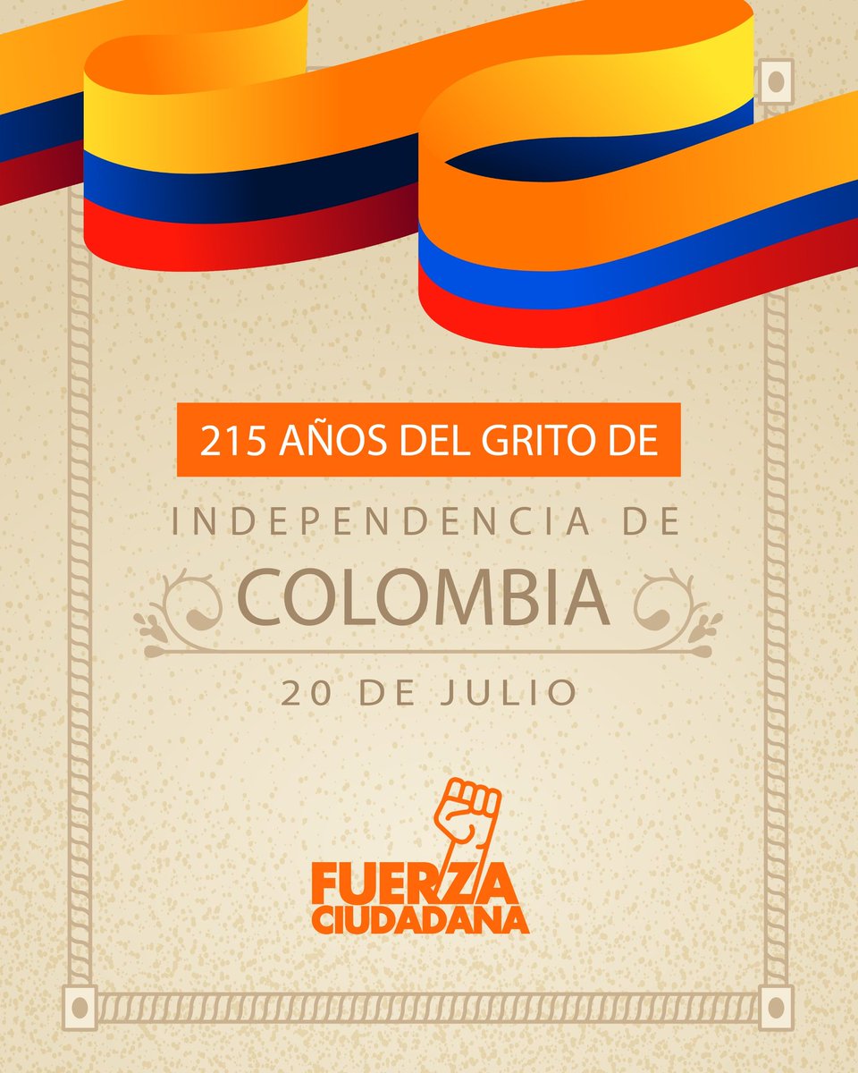 carlosecaicedo's tweet image. Cada 20 de julio celebramos nuestra independencia, que debe entenderse no como un hecho concluido del pasado, sino como una tarea inconclusa que nos interpela hoy.
#Colombia será realmente libre el día en que sus jóvenes no mueran por falta de oportunidades, el día en que cada…