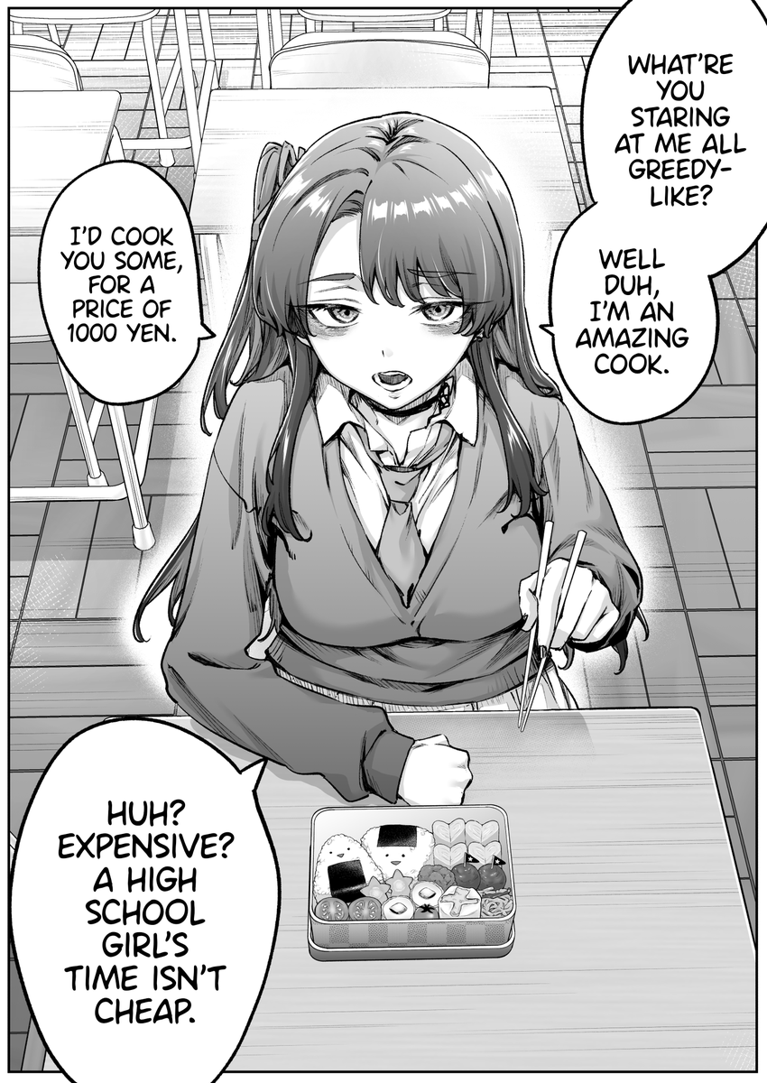 English Version! [The downer Gyaru-chan's cute homemade bento.]
I fixed it! 