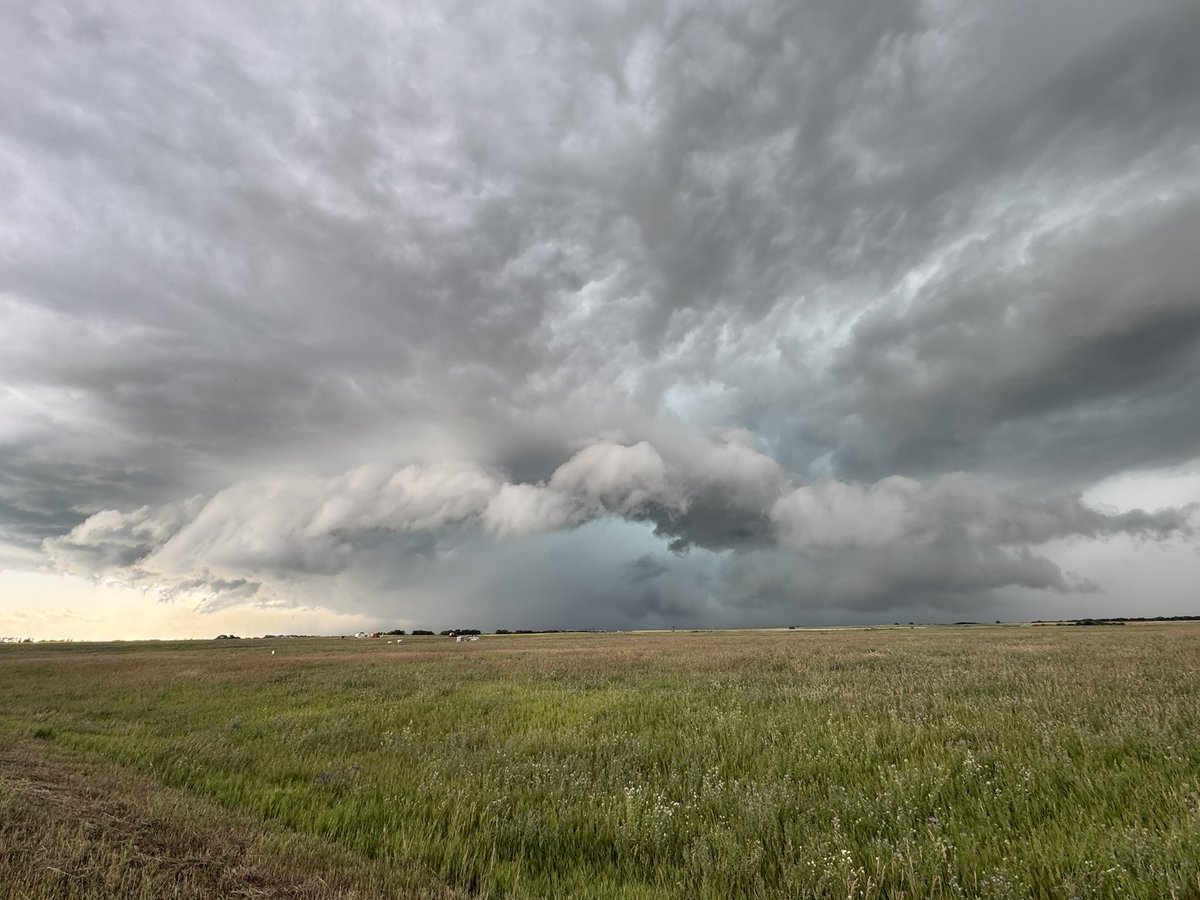 Looking S from N of Lajord SK at 5:15pm #skstorm