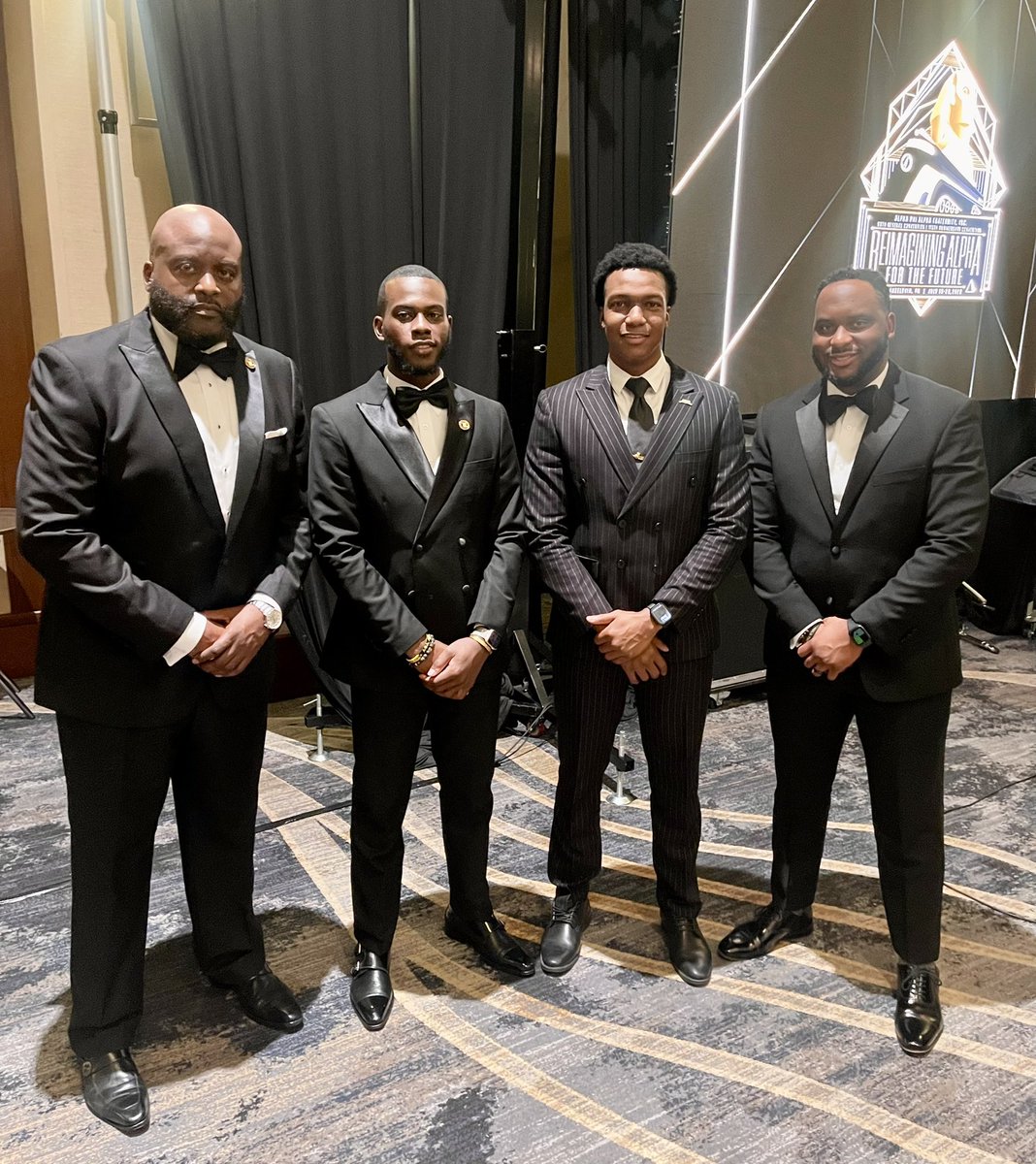 The Florida Federation of Alpha Chapters congratulates Brother Matthew S. Bradford on his installation as Southern Regional VP and Brother Devonte D. Rolle as Southern Regional Assistant VP at the 98th General Convention! 👏🏾🤙🏾

#APA1906Network #AlphaSouth #FFAC #AlphaLIGHT