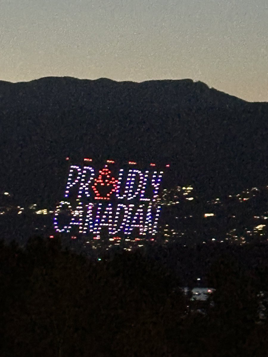 reziemba's tweet image. Last night’s drone show in Vancouver, before the fireworks,  was well done, quiet and thematically definitely fitting with the all Canadian lineup of pyrotechnics for this year’s festival. YVR remains a great place in many seasons.