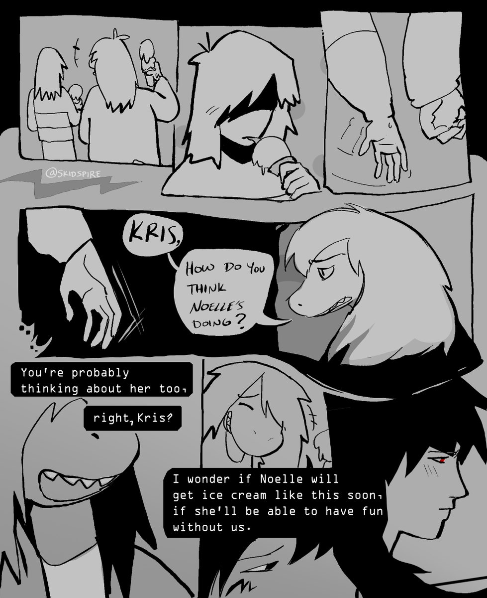 never the first choice (2/3)

i made up something #deltarune #krusielle