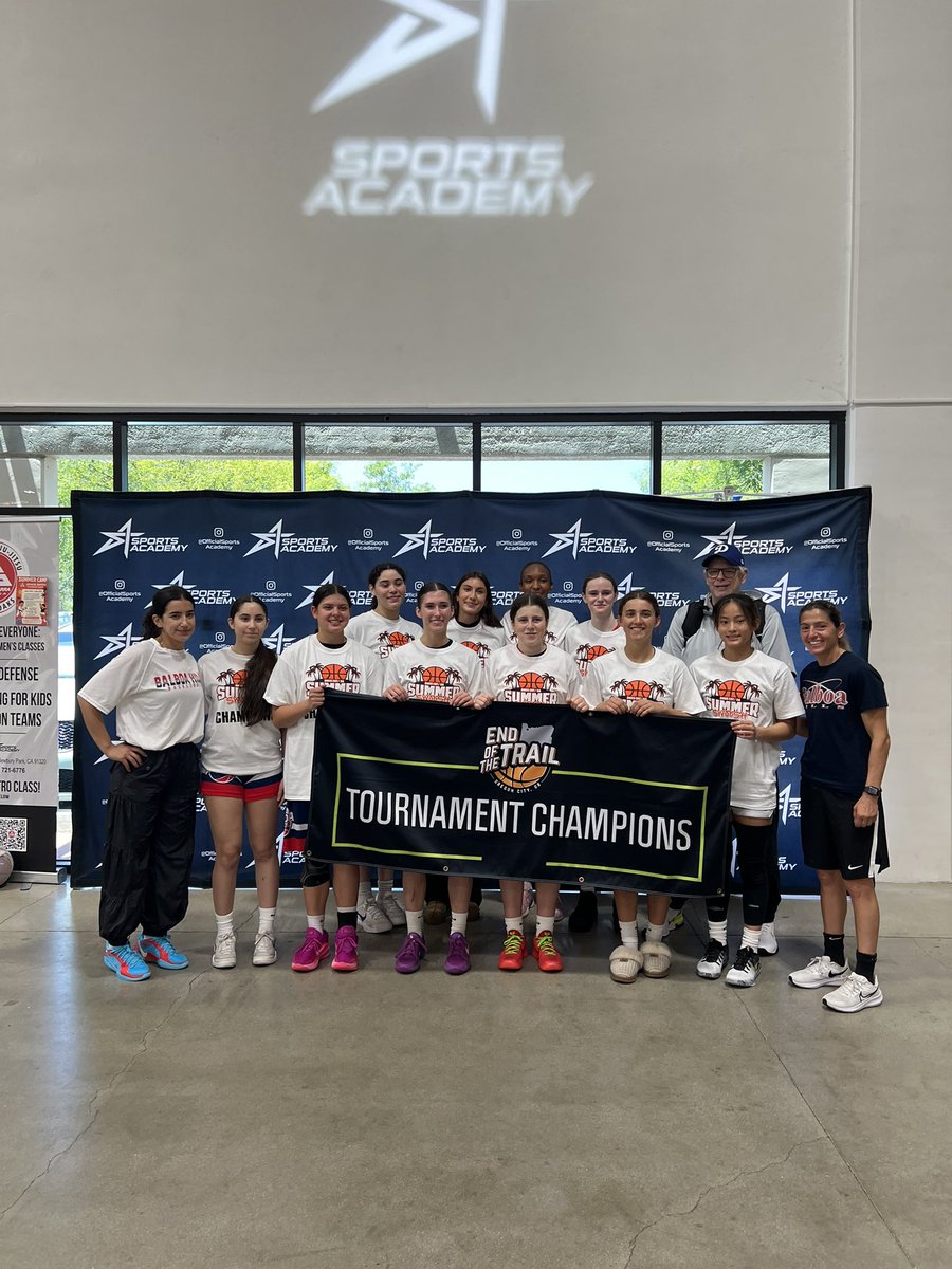Took care of business this weekend <a href="/EOTBasketball/">EOT Basketball</a>  #SummerSwoosh with the most amazing teammates for a 4-0 championship win🥇Did I mention yet how much I love this team?! #bbal #wbb #tournament #champs #dreamteam #blessed <a href="/BalboaHills1/">Balboahillshoops</a>