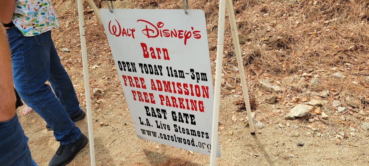 Disneyfan9523's tweet photo. I Had A Magical Time Today At Walt Disney's Carolwood Barn In Griffith Park. #WaltsBarn #WaltDisneysCarolwoodBarn #Disneyland #Disneyland70 #Disneyland70thAnniversary #Disney #D23 #WaltDisney #MickeyMouse #DisneyBooks #WaltDisneyCompany https://t.co/T8QVHOEe22