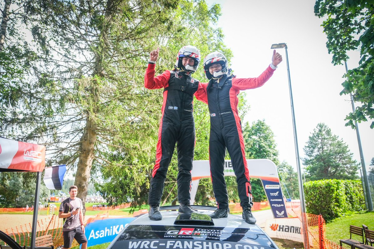 That’s P1 in WRC3 @ WRC Estonia🏆

世界選手権エストニア、クラス優勝することができました！

雨模様もあって、すごく難しいコンディションになりましたが、サバイバルを生き抜きました！

次戦はフィンランド、第二のホームラリーなので頑張ります💪

#WRCチャレンジプログラム