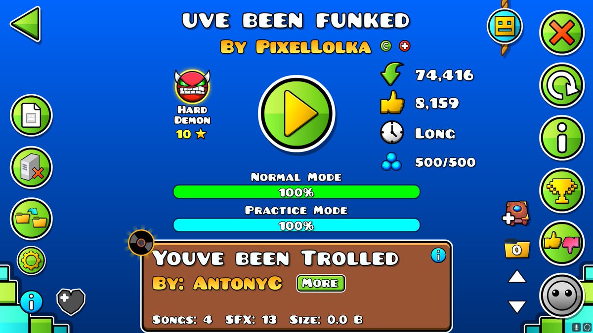 PixelLolka's tweet image. UVE BEEN FUNKED GOT RATED AFTER ALMOST 3 MONTHS!!!

YAAAY