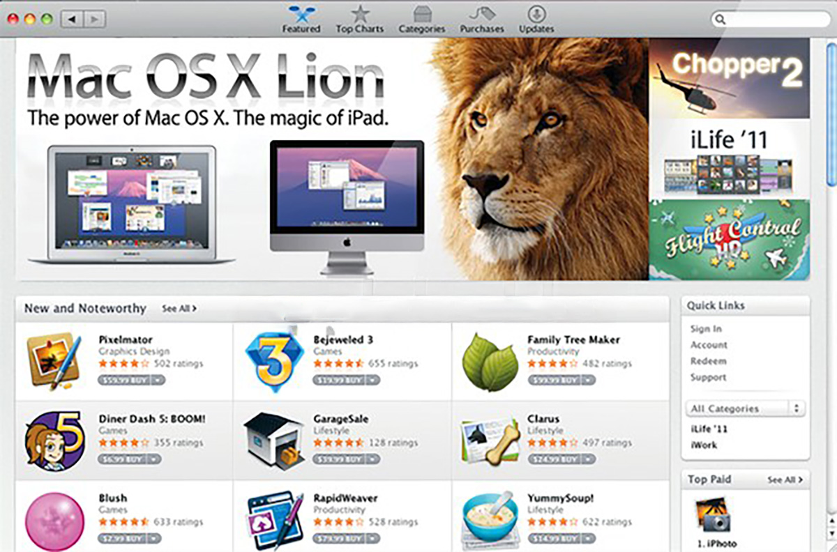 retrocompmx's tweet image. Mac OS X 10.7 Lion fue la primera versión del sistema operativo de Apple que se vendió exclusivamente en formato digital, específicamente a través de la Mac App Store, a partir del 20 de julio de 2011
#retrocomputingmx #macosxlion #MacAppStore #computerhistory