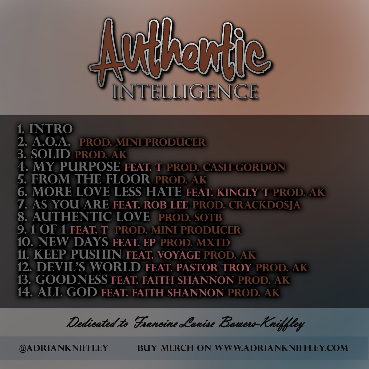 AdrianKniffley's tweet photo. For the few real ones out there
 "Authentic Intelligence" August 1st

https://t.co/uR55v1upWD https://t.co/e74LJq84VQ