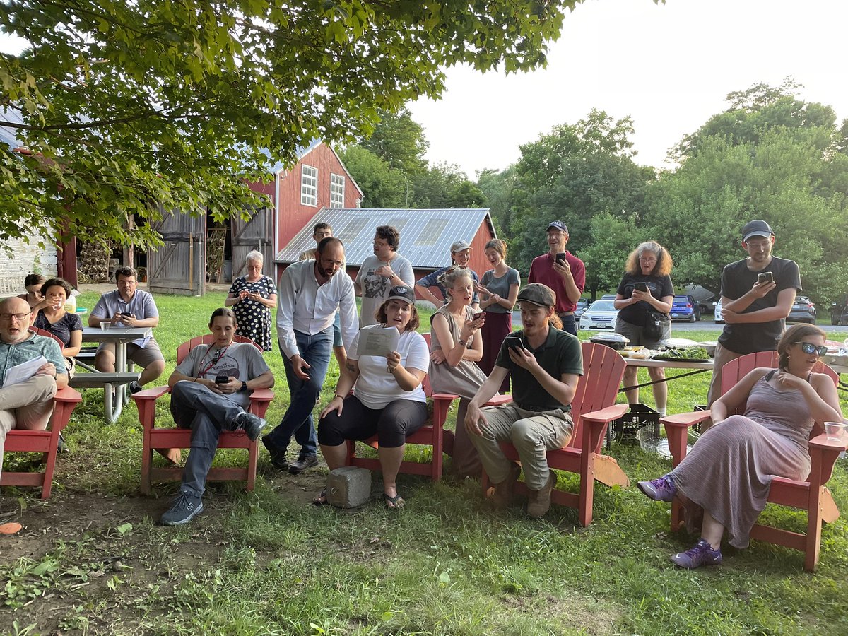 DCComm's tweet image. The Farm dinner is always a highlight of the  Conventiculum.