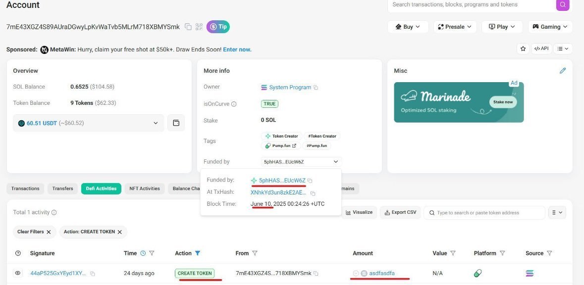 gcrtrd's tweet photo. @pumpdotfun's upcoming $PUMP airdrop is linked to #asdfasdfa 👇🐶🔥

A confirmed pumpfun-controlled wallet, has created numerous test $PUMP tokens over the last month, with the recent tokens having matching metadata to the official $PUMP token.  (https://t.co/qtDlFHDzAK)

That same wallet directly funded the #asdfasdfa dev over a month ago: (https://t.co/MhAOW7mbNj)

Airdrop you say?

On July 6th, one of these test $PUMP tokens was airdropped to over 9,000 wallets (https://t.co/eTPbSHo7mQ) using a program created by the dev wallet.

This program appears to be a test for a $PUMP airdrop distrubtion system.

This directly links #asdfasdfa, an easter egg token created by Pumpfun while testing the $PUMP tokens, to the upcoming teased airdrop.

Example airdrop transaction: https://t.co/1RqEg61uIK

Test airdrop program: https://t.co/GOkSzKUf5Y
